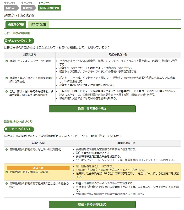 厚生労働省が運営する「働き方・休み方改善ポータルサイト」の自己診断をやってみました。
