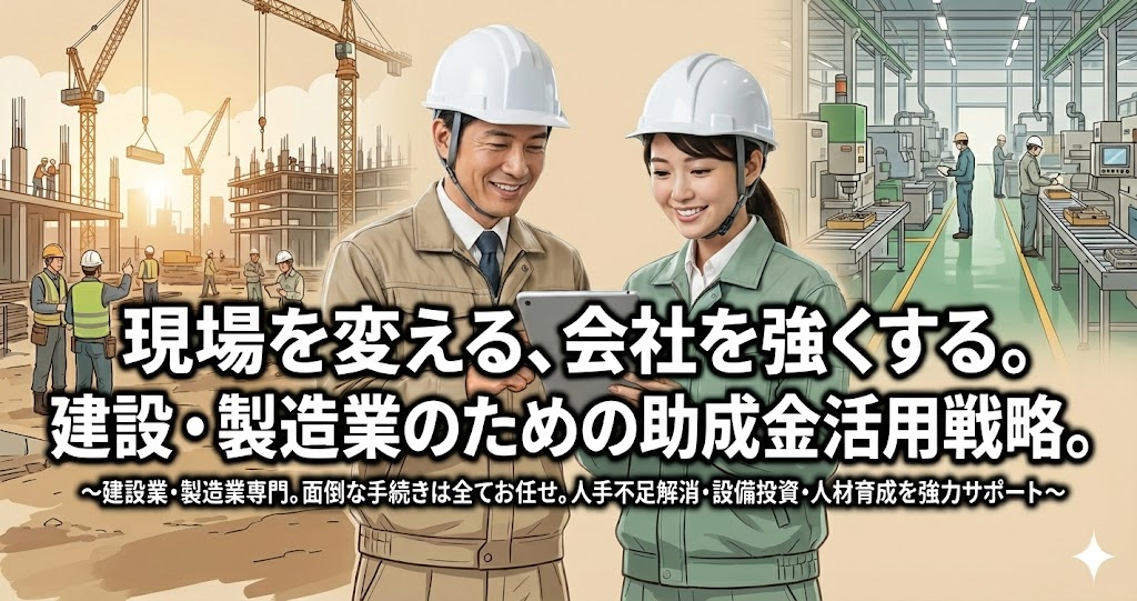 助成金特化LPイメージ