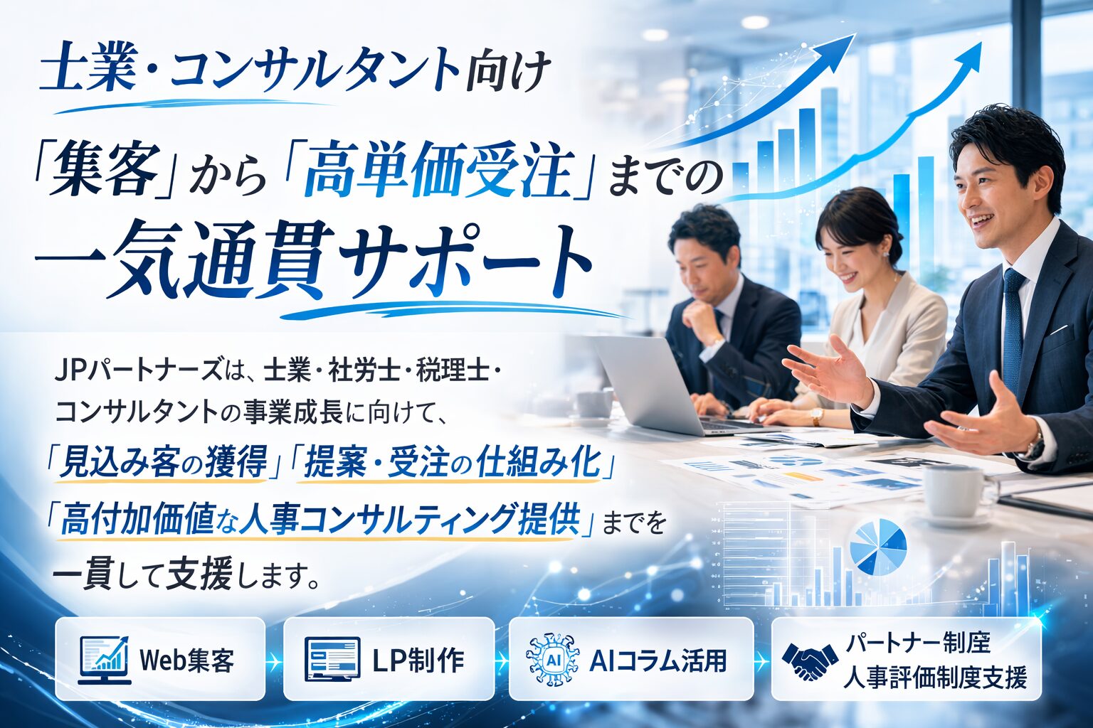 士業向け集客・高単価受注サポート
